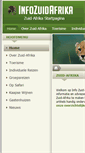 Mobile Screenshot of infozuidafrika.be